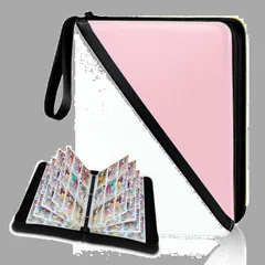 コレクションファイル スターカード 各種カードを集める 50ページ 両面利用 透明シート カードバインダー カード収納 防水PU素材 900枚収納可能 大容量 ファイル トレカ 9ポケット カードファイル