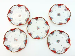 KENZO ケンゾー MAISON 皿 プレート バラ柄 透かし 5枚セット