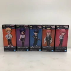 02w22280 劇場版 チェンソーマン レゼ篇 ワールドコレクタブルフィギュア vol.1 全5種セット デンジ/レゼ/早川アキ/天使の悪魔/マキマ ※未開封品【中古品】
