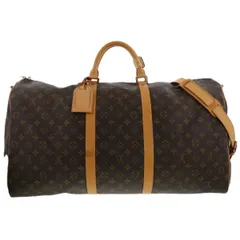 LOUIS VUITTON ルイヴィトン モノグラム キーポル バンドリエール 60 ボストンバッグ M41412 メンズ モノグラム/キャンバス ブラウン 【中古】