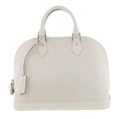 LOUIS VUITTON ルイヴィトン アルマ PM Epi ハンドバッグ M4030J レディース エピレザー ホワイト 中古