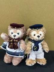 ダッフィーとシェリーメイ ぬいぐるみバッチセット　26011204