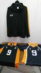 B58310 ハイキュージャージ ユニフォームなど3点 サイズ ジャージ4L ユニフォーム上着 L ×1枚 