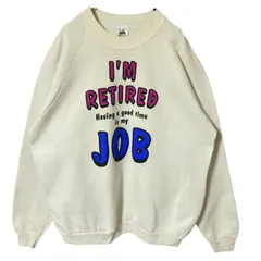 2XL ヴィンテージ クリーム フルーツオブザルーム プリント オーバーサイズ USA製 スウェット レディース ユニセックス メンズ 古着 長袖