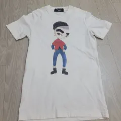 正規品 ディースクエアード2 キャラクター プリンティング 半袖 Tシャツ