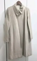 正規品 MAX MARA マックスマーラ アイボリー ハイネック レディース コート