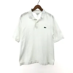 LACOSTE ラコステ 半袖ポロシャツ サイズ:S コットン100％    ホワイト メンズ / 240001179425