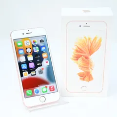 【液晶美品＊純正バッテリー91%】SIMフリー iPhone6s 32GB ローズゴールド
