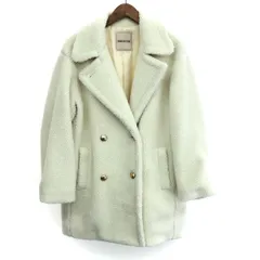 Apuweiser-riche アプワイザーリッシェ コート/ボアダブル釦コート サイズ:2  23422820   ホワイト レディース / 240001179171