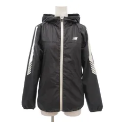 ニューバランス NEW BALANCE 美品 ウィンドブレーカー パーカー ジャケット S グレー フード付き 長袖 /NL ■GY59