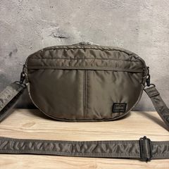美品】旧型 廃番 ポーター タンカー ウエストバッグ L セージグリーン