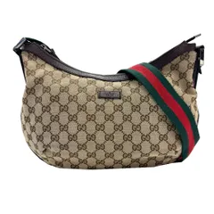 【中古】GUCCI グッチ 181092 ショルダーバッグ GGキャンバス シェリーライン キャンバス GG柄 レディース 肩掛け 鞄 かばん お洒落 【ブランドギャラリー心斎橋店】