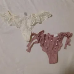 新品タグ付き  エメフィール ショーツ2枚セット  L　ヒップ92～100 ①白　②ピンク