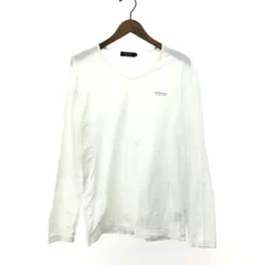 BURBERRY BLACK LABEL バーバリーブラックレーベル 長袖カットソー サイズ:3 コットン100％/Vネック    ホワイト メンズ / 240001179438