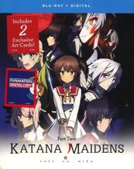 [중고] 수입 애니메이션 Blu-rayDisc KATANA MAIDENS toji no miko Part Two BLU-RAY + DIGITAL [수입판]