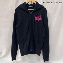 ヒステリックグラマー スタッズ フルジップパーカー ヒスガール パイル