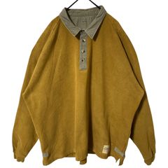 Roots ハーフジップ 刺繍ロゴ スウェット ベージュ XL - メルカリ