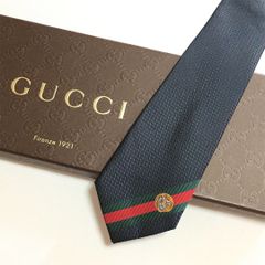 ✨極美品✨】GUCCI グッチ ネクタイ ソリッド系 ハイブランド タグ付き