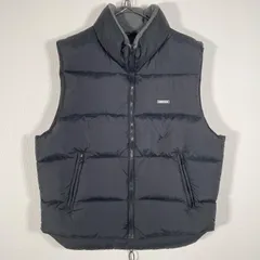 90s Vintage CONVERSE コンバース ダウンベスト キルティング ダウン50% フェザー50% Mサイズ ブラック