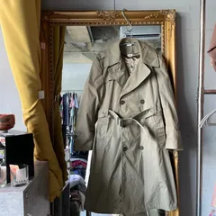 @ ミリタリー アーミー 軍もの coat　army　コート 38XS ライナー付き　MIRITALY　VINATAGE　ヴィンテージ　jacket　ジャケット　outer　アウター