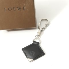 □美品□LOEWE ロエベ チャーム アナグラム キーホルダー ブランド古着