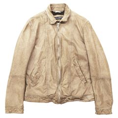 DOLCE&GABBANA ドルチェ＆ガッバーナ レザージャケット ジップアップ