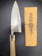 堺菊守 出刃包丁 木製ハンドル 日本製 - メルカリ