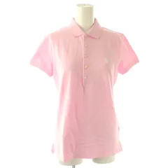 ポロ ラルフローレン POLO RALPH LAUREN スリムフィット半袖ポロシャツ M ピンク /DO ■OS
