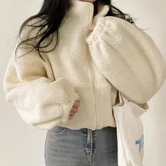 【新品・未使用❣️】ボアジャケット 韓国 フリースジャケット 暖か おしゃれ