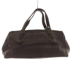 アニエスベー ボヤージュ Agnes b. VOYAGE ハンドバッグ レザー ロゴ 茶色