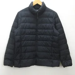 K■ユニクロ/UNIQLO ウルトラライトダウンジャケット【XL】黒/LADIES■23R【中古】