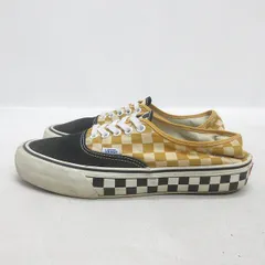 t■【 27.5cm 】バンズ/VANS オーセンティック　チェック柄キャンバススニーカー■MENS/41【中古】