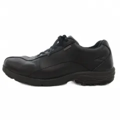 ミズノ MIZUNO GORE-TEX LD40 V a SW ウォーキングシューズ レザー サイドジップ 25.5cm B1GC191609 黒 ブラック /GV