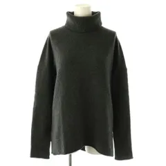 セオリー Theory Renewed Cashmere Tneck Karenia ニット セーター タートルネック 長袖 S グレー /HK ■OS