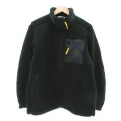 ユニクロ UNIQLO タグ付き 21AW JW ANDERSON ボアフリースフルジップブルゾン ジャケット L 緑 グリーン 341-445812 /AE