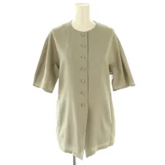 スティーブンアラン Steven Alan スラブ オックス ブラウス シャツ 半袖 F ミックスグレー /ES ■OSのサムネイル