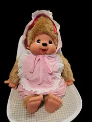 No.MON-1251　 モンコス2L　ナイトウエアとボンネット　モンチッチ2Lに似合います　 #モンチッチ　20260112-03