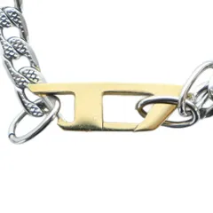 ディーゼル DIESEL ブレスレット アクセサリー バングル ロゴ チェーン ゴールド色 シルバー色 ■GY18 /MQ