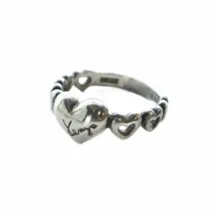 ケンゾー KENZO 指輪 アクセサリー リング ハート Silver925 刻印 ロゴ 12号 シルバー色 ■GY18 /MQのサムネイル