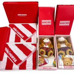 まとめ ミキハウス タオル掛けセット クマ セット販売