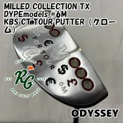 【中古】パター オデッセイ MILLED COLLECTION TX DYPEmodels #6M◆KBS CT TOUR PUTTER（クローム）◆-◆3[7016]