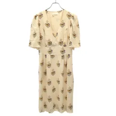 Chloe クロエ 10SS フラワーシルクドレスワンピース 10SRO67-10S028 アイボリー 36のサムネイル