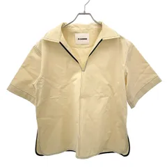 JIL SANDER ジルサンダー 21SS オーバーサイズスキッパーシャツ JSPS560005 クリーム 38 2026年最新】ジルサンダー スキッパー シャツの人気アイテム - メルカリ