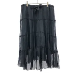 SEE BY CHLOE シーバイクロエ 18SS マキシクレープティアードスカート CHS18SJU05033 ブラック 40のサムネイル