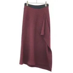 Maison Margiela 1 メゾン マルジェラ 15AW ロングニットスカート S31MA0290 S15446 バーガンディ系 Mのサムネイル