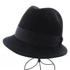 カシラ CA4LA 中折れ帽 帽子 ハット M ブラック TAM02582 /TKのサムネイル