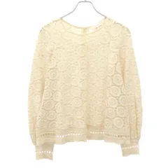 SEE BY CHLOE シーバイクロエ 18SS クロシェレースブラウス CHS18SHT02022 アイボリー 36のサムネイル