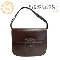 YVES SAINT LAURENT イヴサンローラン   ヴィンテージ ショルダー   ハンドバッグ ブラウン レディース