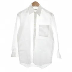 ダーバン DURBAN ワイシャツ 長袖 38 75 白 ホワイト /UO ■GY14