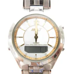 カシオ CASIO リニエージ 腕時計 ウォッチ 電波ソーラー 2針 シルバーカラー 銀色 LCW-M200 /FF